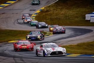 The race field at the IMSA WeatherTech SportsCar Championship