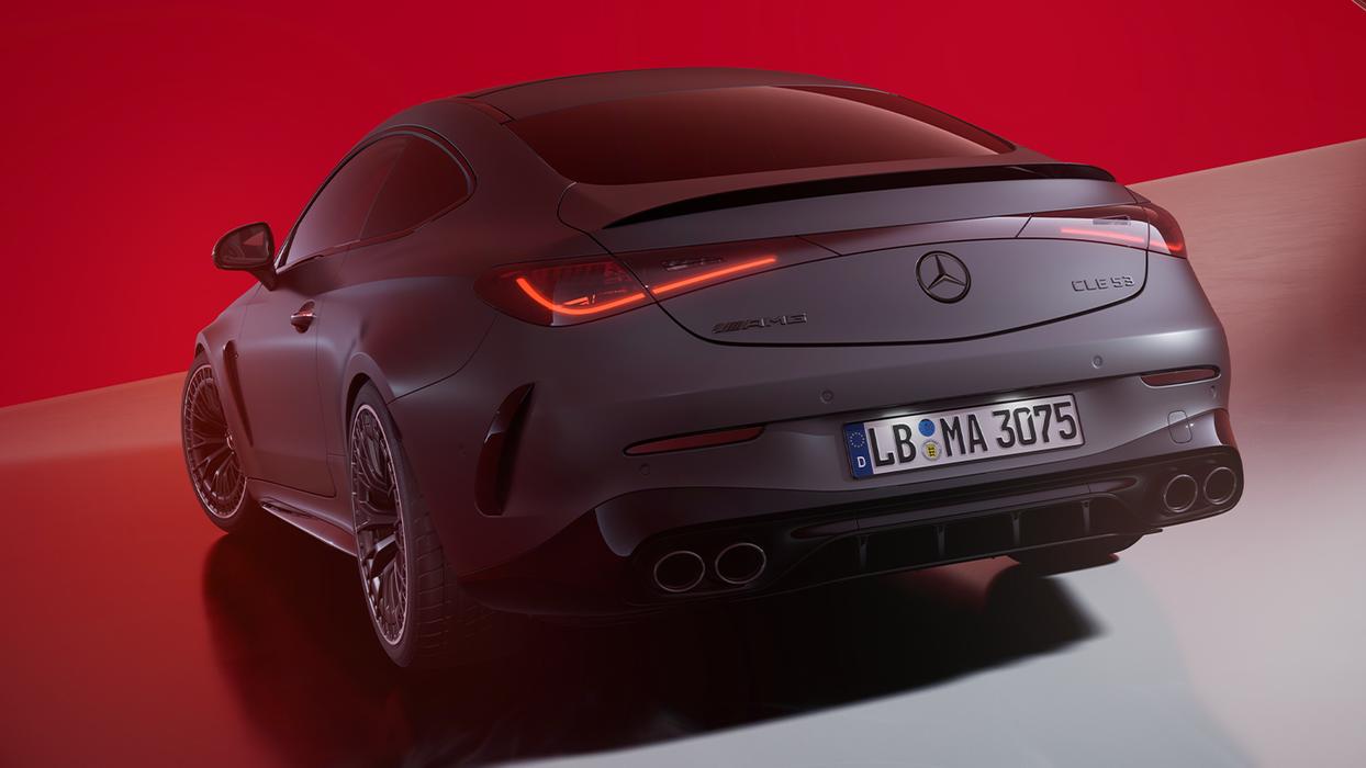 Mercedes-AMG CLE 53 Coupé rear.