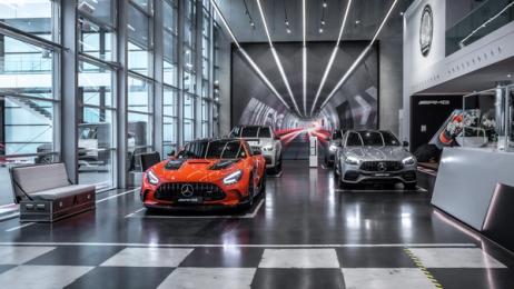 Foto from the  Showroom in Affalterbach