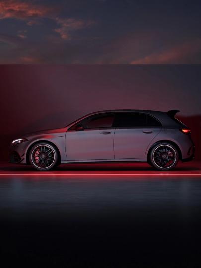 Mercedes-AMG A 45 S 4MATIC+ sideview