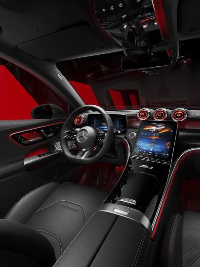 Interior Mercedes-AMG GLC Coupes 63 S E.