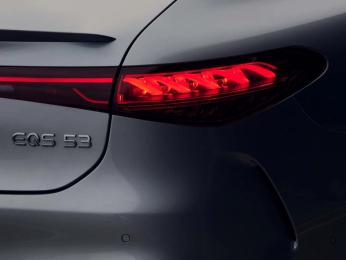 back view of the Mercedes-AMG EQS 53 4MATIC+ 