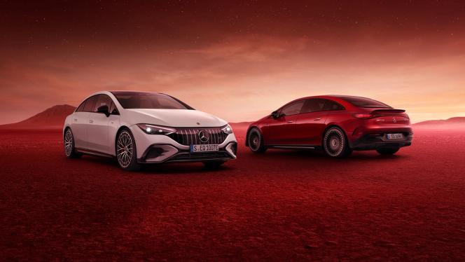 Mercedes-AMG EQE 43 4MATIC and Mercedes-AMG EQE 53 4MATIC.