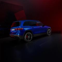 Exterior of the Mercedes-AMG GLB 35 SUV.