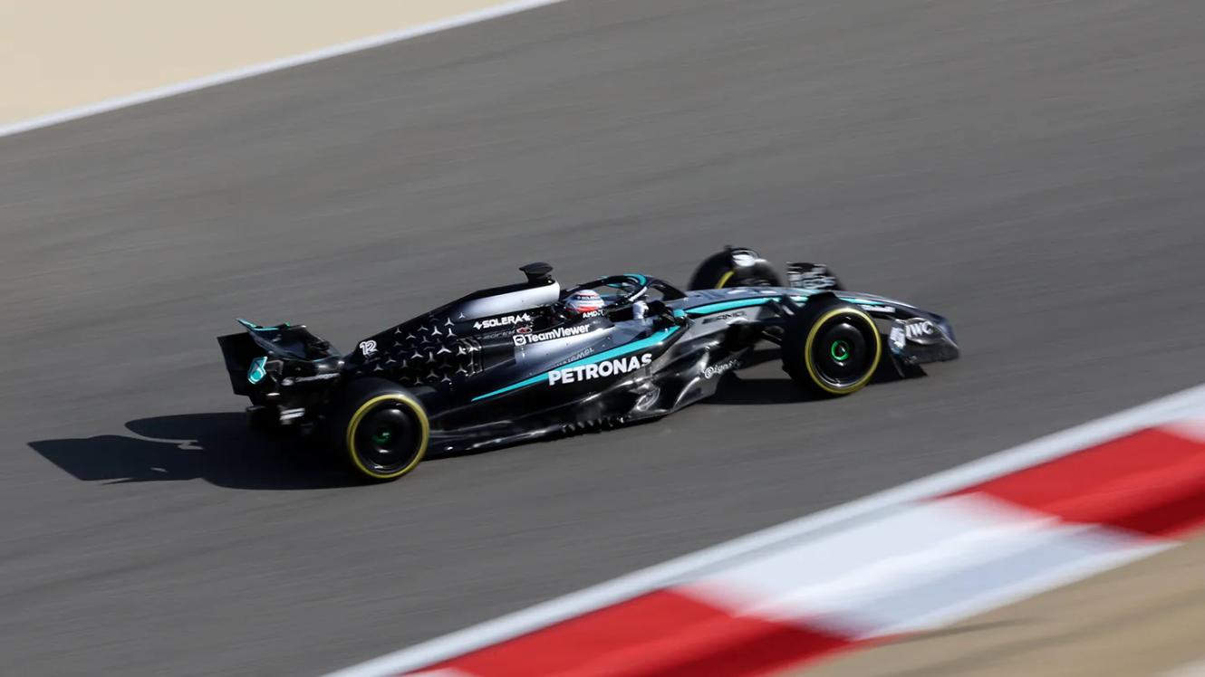 The Mercedes-AMG F1 W16 E PERFORMANCE.