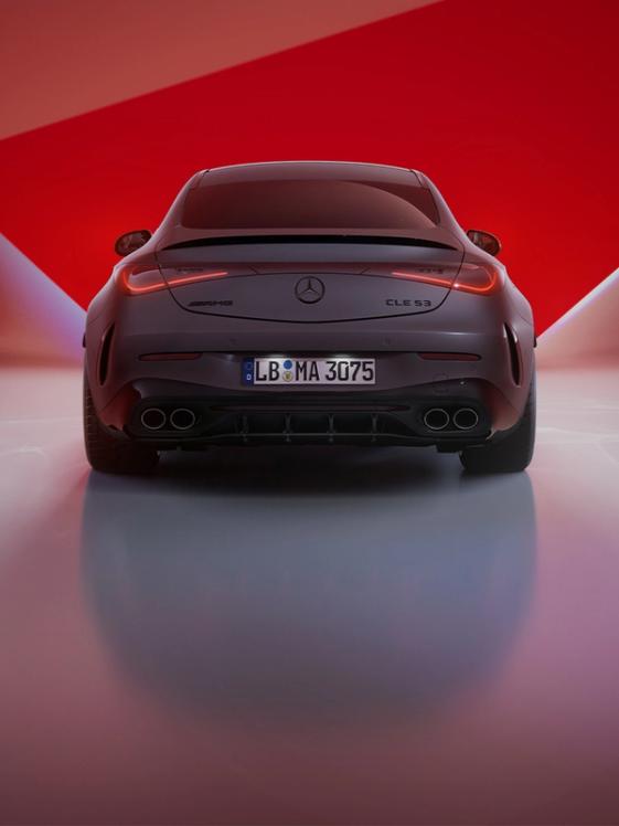 Mercedes-AMG CLE 53 Coupé rear.