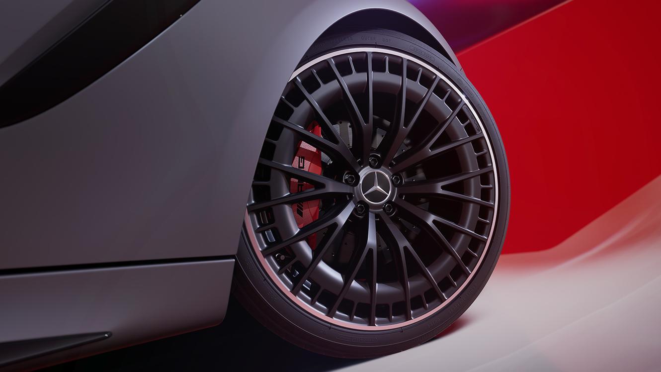 Mercedes-AMG CLE 53 Coupé rim und wheel.