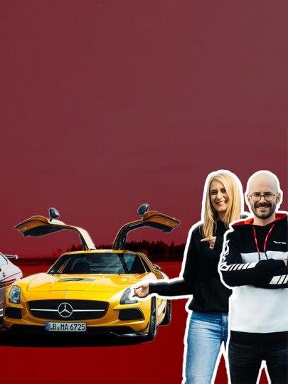 The new hosts with two Black Series models