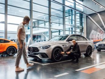 Foto from the Showroom in Affalterbach 