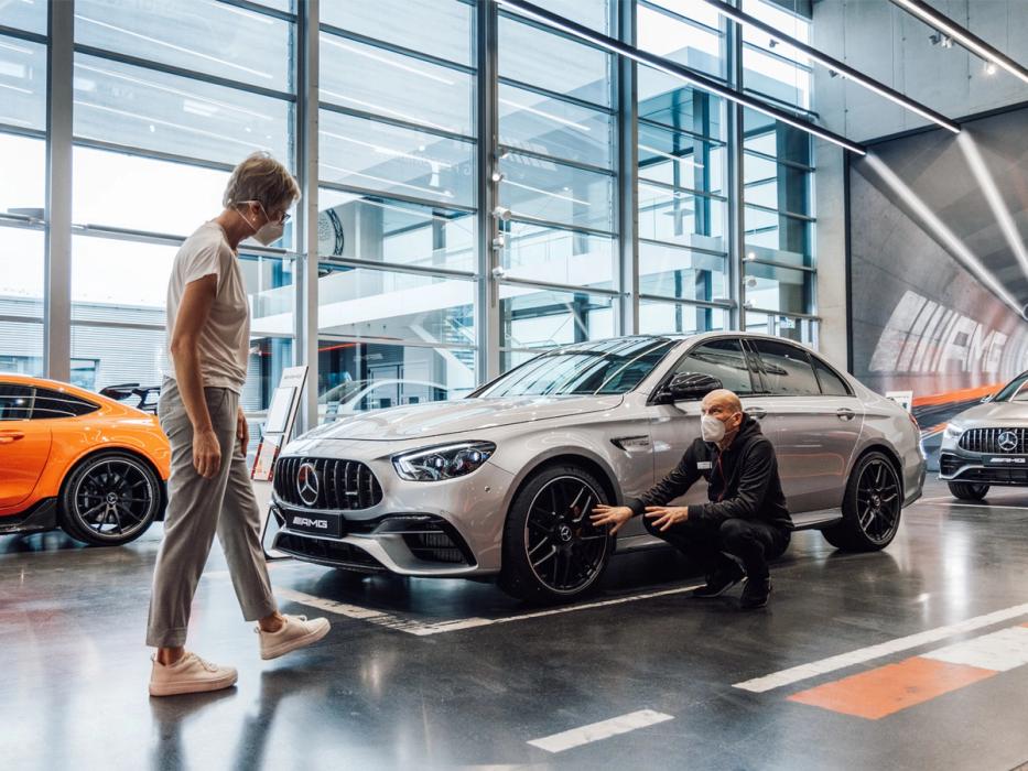 Foto from the Showroom in Affalterbach 